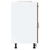 Kitchen Base Cabinet Kalmar Brown Oak Engineered Wood 853494