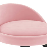 Bar Stool Pink Velvet 333595