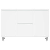 Sideboard White 101.5x35x70 cm Engineered Wood 827204