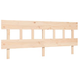 Bed Frame without Mattress Super King Size Solid Wood Pine 3193611