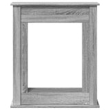 Fireplace Surround Grey Sonoma 75x20x87.5 cm Engineered Wood 854585