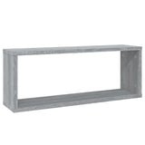 ZNTS Wall Cube Shelves 6 pcs Grey Sonoma 60x15x23 cm Engineered Wood 815929