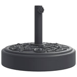 ZNTS Parasol Base for Ø38 / 48 mm Poles 25 kg Round 4007972