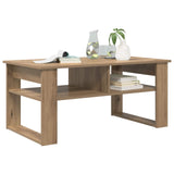 Coffee Table Artisan Oak 96 x 54 x 44 cm Engineered Wood 8000155