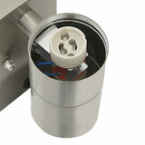 Outdoor Wall Lights 2 pcs Silver 7 x 10 x 22 cm Stainless steel 4005994