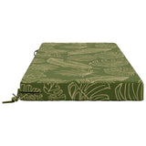 Seat Cushion SOEST 100% Polyester Leaf Design 120 x 80 x 10 cm 946811