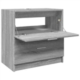 Sink Cabinet Grey Sonoma 59x37x59 cm Engineered Wood 848113