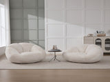GOMYWAY Bean Bag Chair, Shell-Shaped Bean Bag Couch for Adults, Giant Bean Sofa with High-Rebound W2678P385451