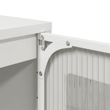 Sideboard White 36x39x107 cm Cold-rolled Steel 853403
