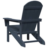 Adirondack Chair Navy Blue 82 x 74 x 92 cm HDPE 42006622
