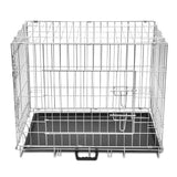 Foldable Dog Bench M Metal 170216