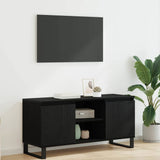 TV Cabinet Black Oak 104 x 35 x 50 cm Engineered Wood 881937