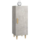Sideboard Concrete Grey 34.5x34x90 cm Engineered Wood 812325