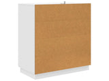 Sideboard with Drawer White 66 x 34.5 x 92 cm Engineered Wood 895355