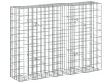 Gabion with 3.5 mm Wire and 5x10 cm Mesh 100x20x100 cm 3462620