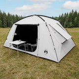Cabin Tent White Blackout 400 x 210 x 180 cm Polyester 42028519