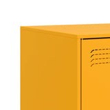 TV Cabinet Mustard Yellow 99x39x44 cm Steel 841646