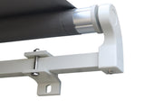 Manual Retractable Awning, size -Grey T3398P310366