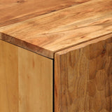 Side Cabinet 40x33x75 cm Solid Wood Acacia 356879