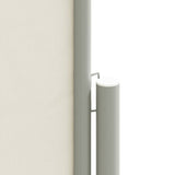 Retractable Side Awning Cream 140x1200 cm 318061