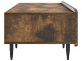 TV Cabinet Smoked Oak 147 x 34.5 x 32 cm Engineered Wood 894480