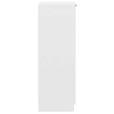 Shoe Cabinet White 30x35x100 cm Engineered Wood 811430