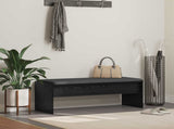 Hall Bench with Cushion Black Oak 103 x 38 x 40 cm 891561