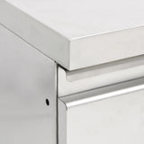 Commercial Kitchen Cabinets with 3 Drawers 2 pcs 50x60x96 cm 3081935