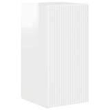 TV Cabinet Set 6 pcs High Gloss White Engineered Wood 3409109
