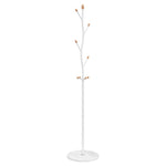 ZNTS Coat Stand White 177 cm Powder-coated Iron 377093