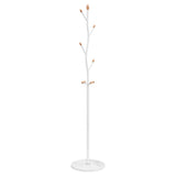 ZNTS Coat Stand White 177 cm Powder-coated Iron 377093