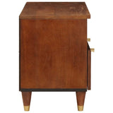 TV Cabinet with Drawer Brown 70 x 33.5 x 46 cm Solid Mango Wood 4018881