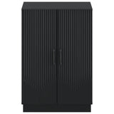 Shoe Cabinet HOORN 59.5 x 39.5 x 87 cm Engineered Wood Black 897306