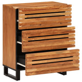 Sideboards 2 pcs 60x34x75 cm Solid Wood Acacia 3217080