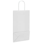 ZNTS Paper Bags 250 pcs with Handles White 21x11x36 cm 4101617
