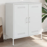 Sideboard White 68x39x79 cm Steel 842981