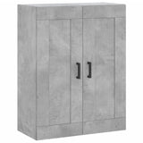 Highboard Concrete Grey 69.5x34x180 cm Engineered Wood 3199685