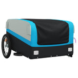 Bike Trailer Black and Blue 45 kg Iron 94044