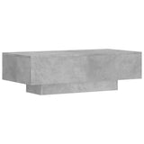Coffee Table Concrete Grey 100x49.5x31 cm Engineered Wood 833891