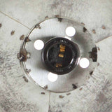 320502 Industrial Wall Lamp Silver 65x25 cm E27