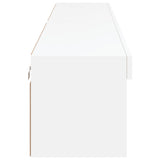 TV Cabinets with LED Lights 2 pcs White 100x30x30 cm 837156