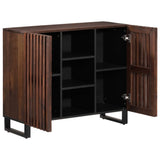 Sideboard Brown 90x34x75 cm Solid Wood Mango 377576