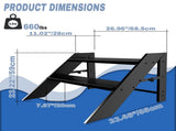 Step Ladder 2 Step Folding, Step Stool Foldable, RV Steps with Non Slip Feets, Max Load Capacity 78003346