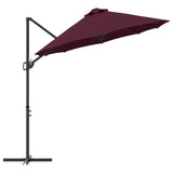 Umbrella Bordeaux Red 372 x 198 x 243 cm 42003381