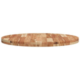Table Top Round 80x4 cm Solid Wood Acacia 4008704