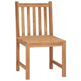 Garden Chairs 2 pcs Solid Teak Wood 315611