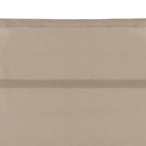 Sun Lounger Cream Aluminium Extra High Adjustable Armrests 310522