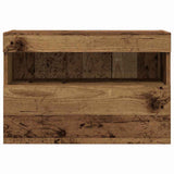 TV Wall Cabinet 2 pcs Old wood 60 x 30 x 40 cm Engineered Wood 862207