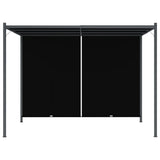 49324 Garden Pergola with Retractable Roof 3x3 m Anthracite