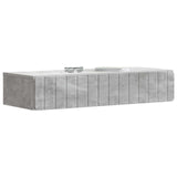 Wall-Mounted Side Table Concrete Grey 87.5 x 34.5 x 17 cm 898328